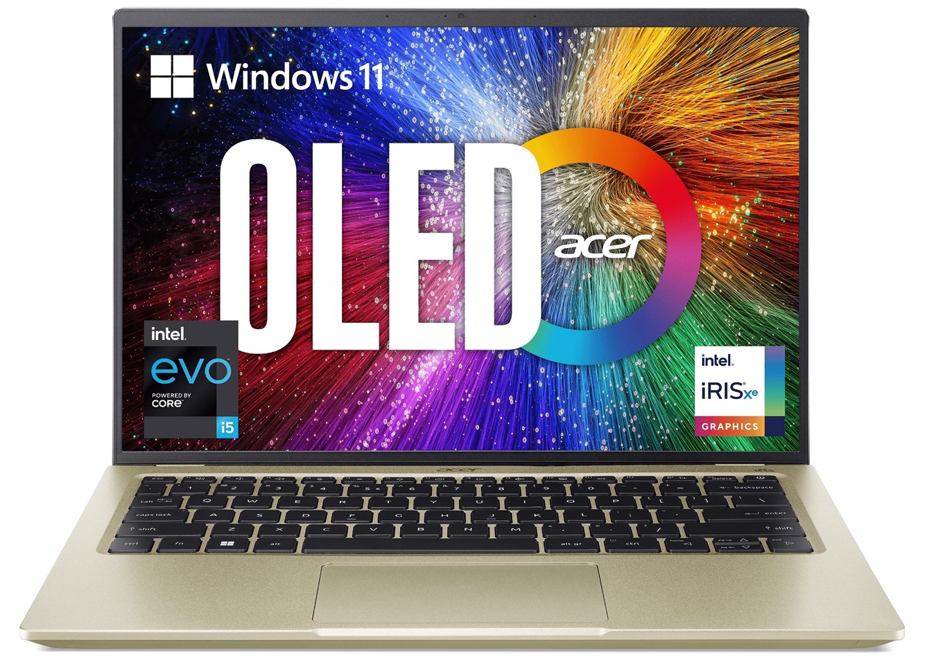 Acer Swift 3 OLED SF314-71 (NX.K9PSI.003) Laptop (Core i5 12th Gen/8 GB/512 GB SSD/Windows 11)